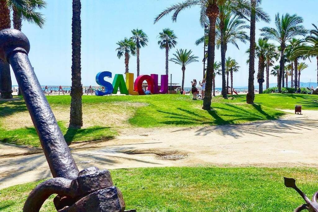 Renovado Apartamento En Zona Residencial A Pasos Del Mar Salou Bagian luar foto